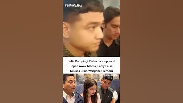 Thumbnail of salut!!! fadly perhatian sama rebecca #fadlyfaisal #rebeccaklopper #viral #fyp #shorts