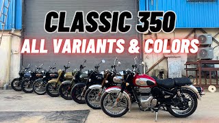 2023 Royal Enfield Classic 350  All Variants and Colors