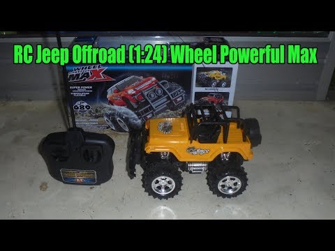 MOBIL REMOT CONTROL JEEP OFF-ROAD VEHICLE 1:18. 