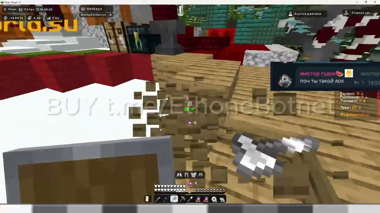 Crashing minecraft servers printgrief, gamegrief  by Ethone