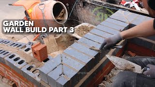 🧱 Bricklaying - Building a Garden Wall - Part 3 🧱