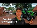 Deutzfahr 6190 ttv im transporttest  ist das neue getriebe diesel sparend