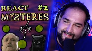 REACT MYSTÈRES #2 - Les pommes volantes, vague d'ovni en Belgique et le chat Zouma (Best-of Twitch)