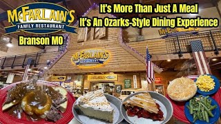 McFarlain's Family Restaurant Review (Ozarks Comfort Food & Homemade Pies) Branson MO