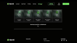 How to stake on the DevvE Launchpad #tutorial #crypto