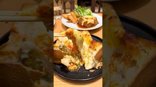 CRAZY Cheesy Volcano Pizza Toast and… Omurice??