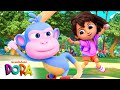Dora and Boots Play Bouncy Baseball! ⚾️ BRAND NEW SCENE | Dora &amp; Friends