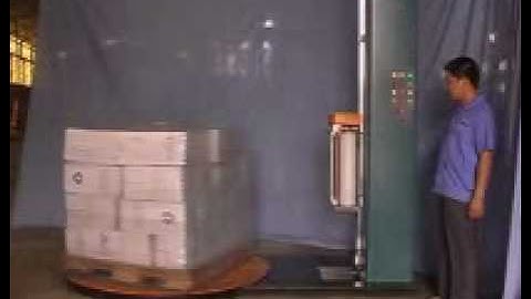 T1650F Automatic Pre-Stretch Pallet Wrapping Machine