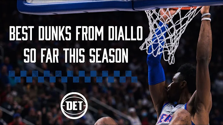 Detroit Pistons | Best Hamidou Diallo Dunks so far...