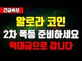 알로라 코인 2차 폭등 준비하세요 역대급으로 터집니다