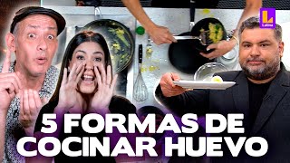 El Gran Chef Famosos PROGRAMA 13 de octubre| Plato uno: 5 formas de preparar huevo | LATINA EN VIVO