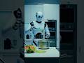 when an futuristic robot makes food