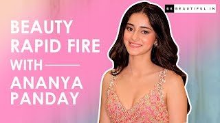 Beauty Rapid Fire With SOTY 2 Actress Ananya Panday | Ananya Panday Interview | Be Beautiful screenshot 2
