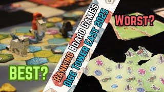 Every Board Game I Played at Dice Tower East – Ranked BEST to WORST!