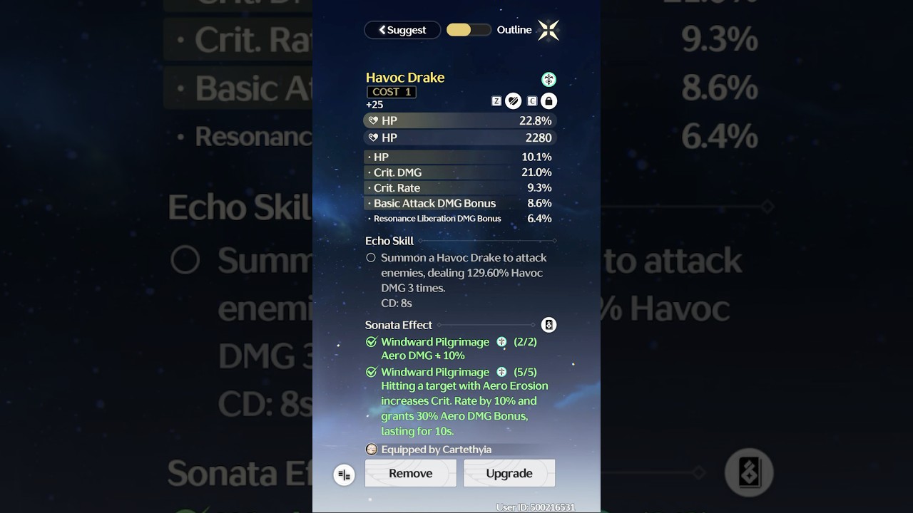 CRAZY ECHO ROLL WUTHERING WAVES CARTETHYIA 