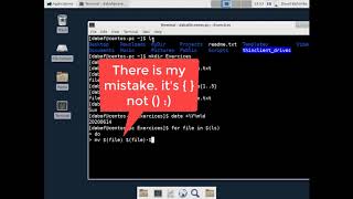 1.1 Linux Command using touch