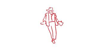 Michael Jackson - Billie Jean, animado con rotoscopia/Rotoscoped