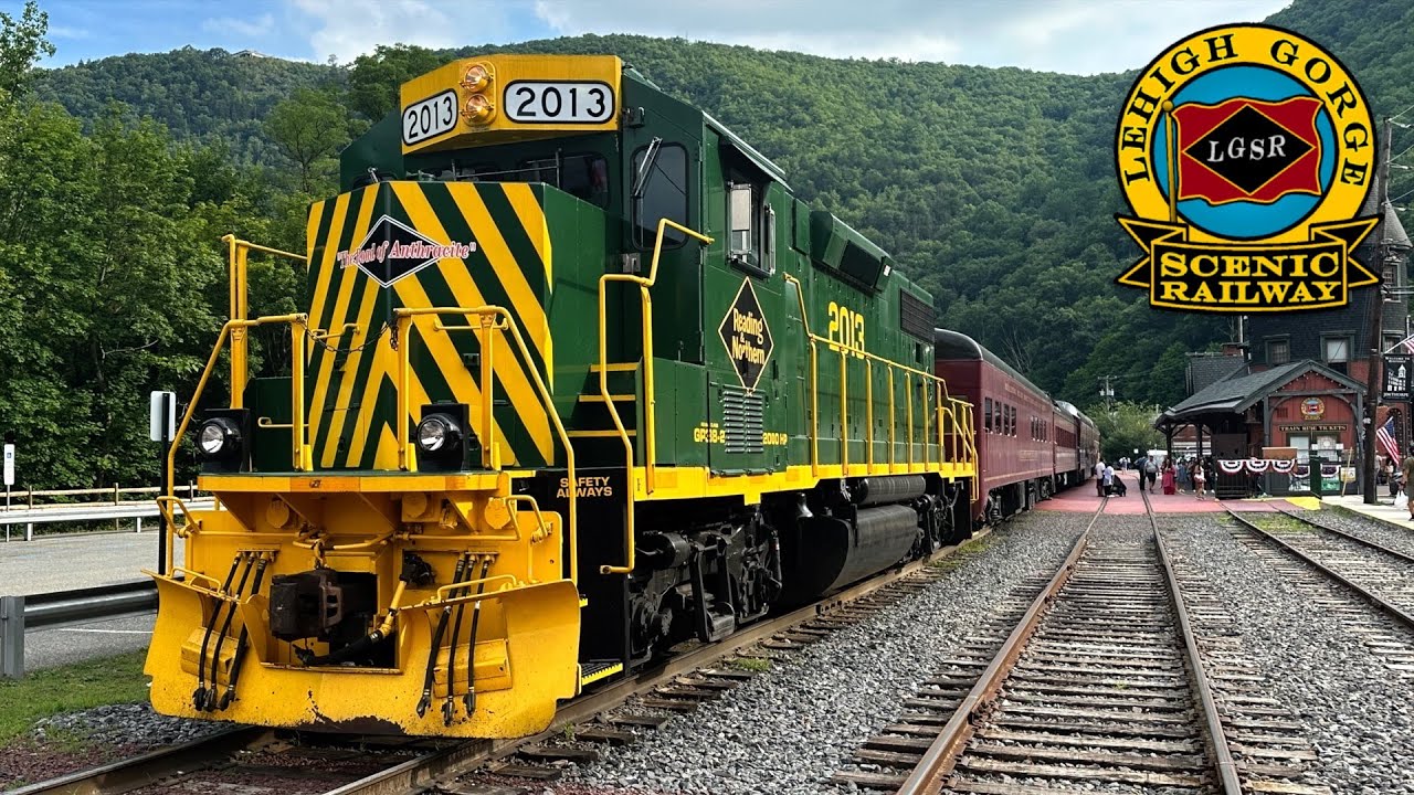 Riding a DOME CAR in 2024: Lehigh Gorge Scenic Railway