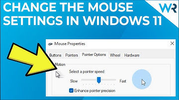 How to change Mouse Settings in Windows 11