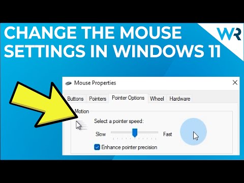 How to change mouse speed on Windows 11