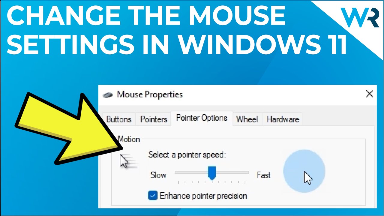 How to quickly find mouse pointer location on Windows 11