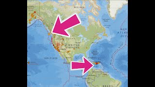 4.7 Earthquake off Coast of Canada.. Puerto Rico Swarm continues. Monday 8/8/2022