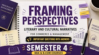 Vac For Commerce Framing Perspectives Commerce | Important Questions with Answers | FyugpPulse