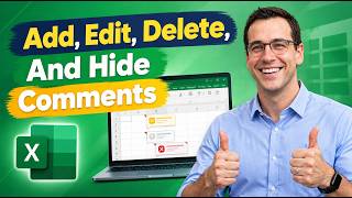 Full How To Add, Edit, Delete, Show And Hide Comments In Microsoft Excel [2026 Guide] Guide