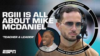 RGIII: 'Mike McDaniel is a TEACHER and a LEADER' 👏 | Monday Night Countdown