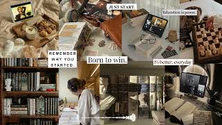 a playlist to study hard: your future self is waiting