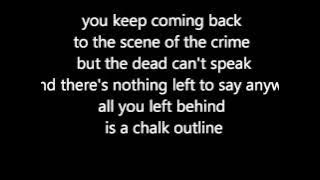 Three Days Grace - Chalk Outline (official lyrics video)