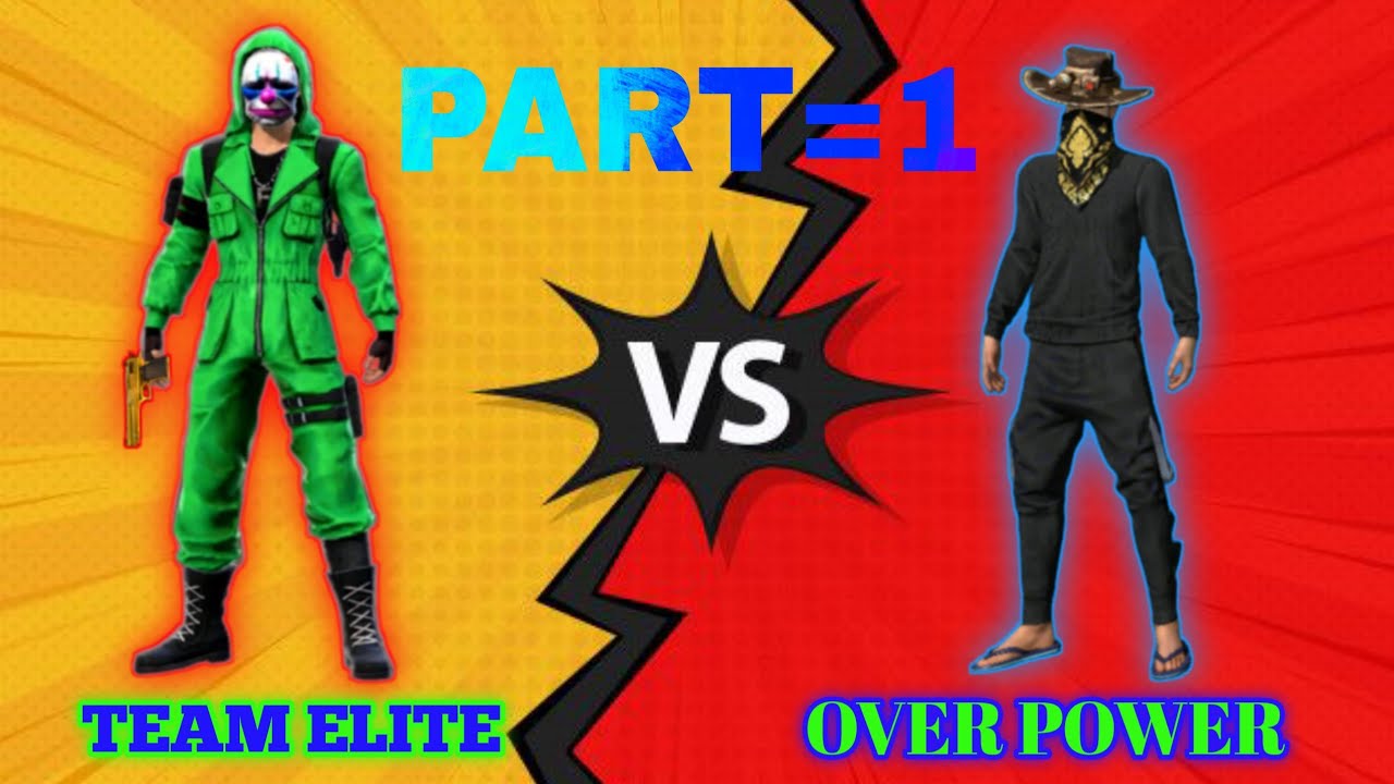 Indian Server vs Mena server . Team Elite vs Over Power . Friendly Castam Match Part-1