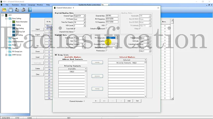 Ailunce HD1: Full programming guide