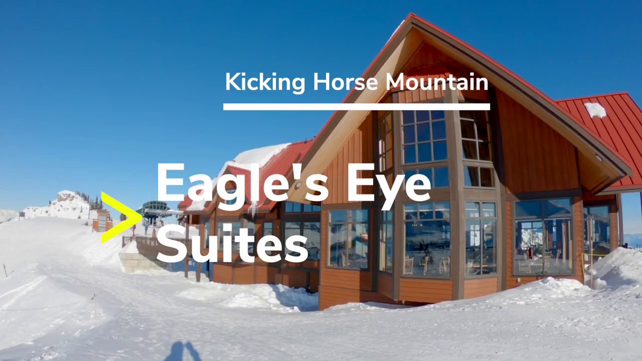 EAGLE’S EYE SUITES Tour at Kicking Horse Mountain Resort Snowboard