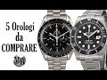 5 Orologi che DEVI comprare⌚- (Rolex, Omega,..)