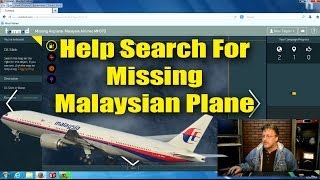 Help Officials Locate Missing Malaysian Plane Using Computer