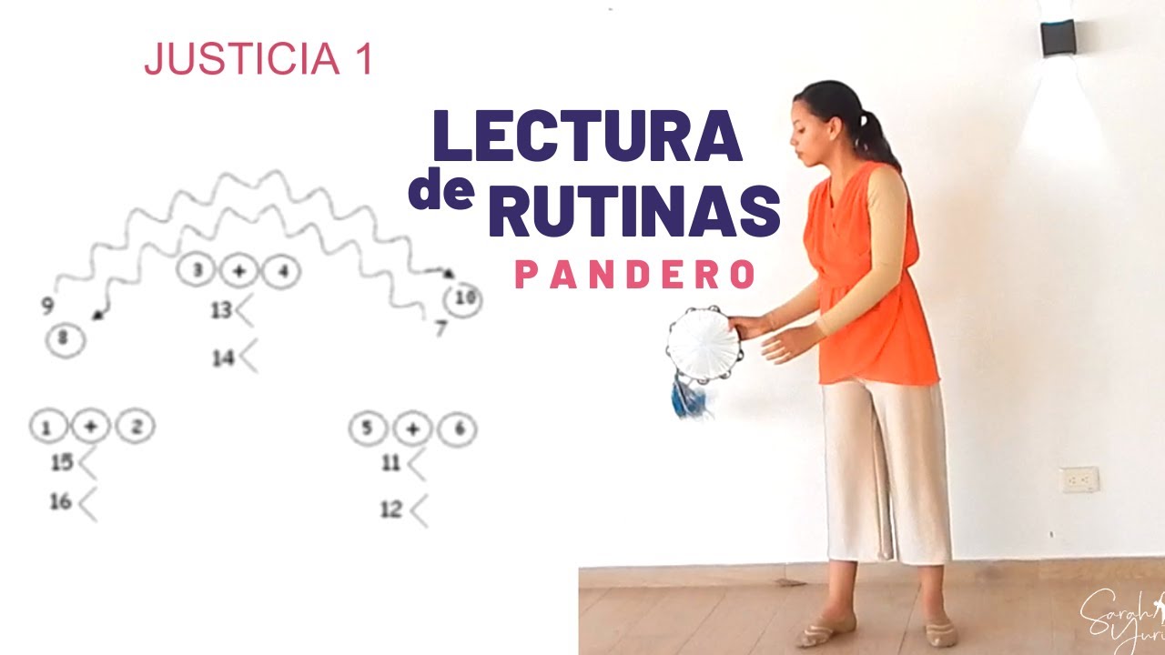 Cómo LEER Rutinas de Pandero #3 - Danza Cristiana