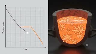 Cooling curve for pure metal | solidification of pure metal | phase change | pure metal phase change