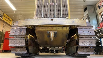 Caterpillar D2 #5J1113 Chassis Rebuild Ep.65: Front Bumper Build is Done!  Plus Track Press Preview