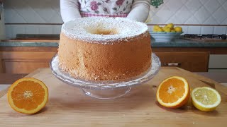 CHIFFON CAKE  la ricetta originale ‍