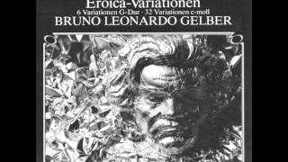 BRUNO-LEONARDO GELBER plays BEETHOVEN Eroica Variations (1984)