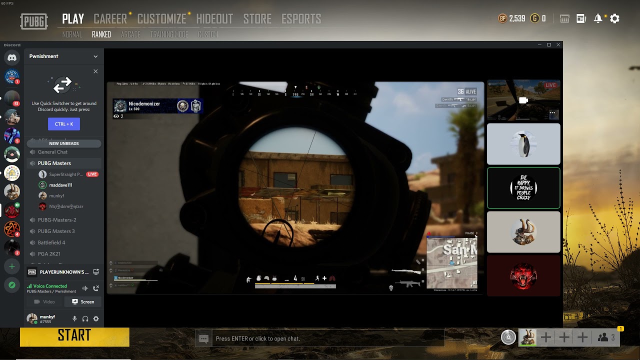 PUBG - Kar98 flick shot