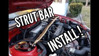 How To Install Strut Bar 1998 Mitsubishi Eclipse