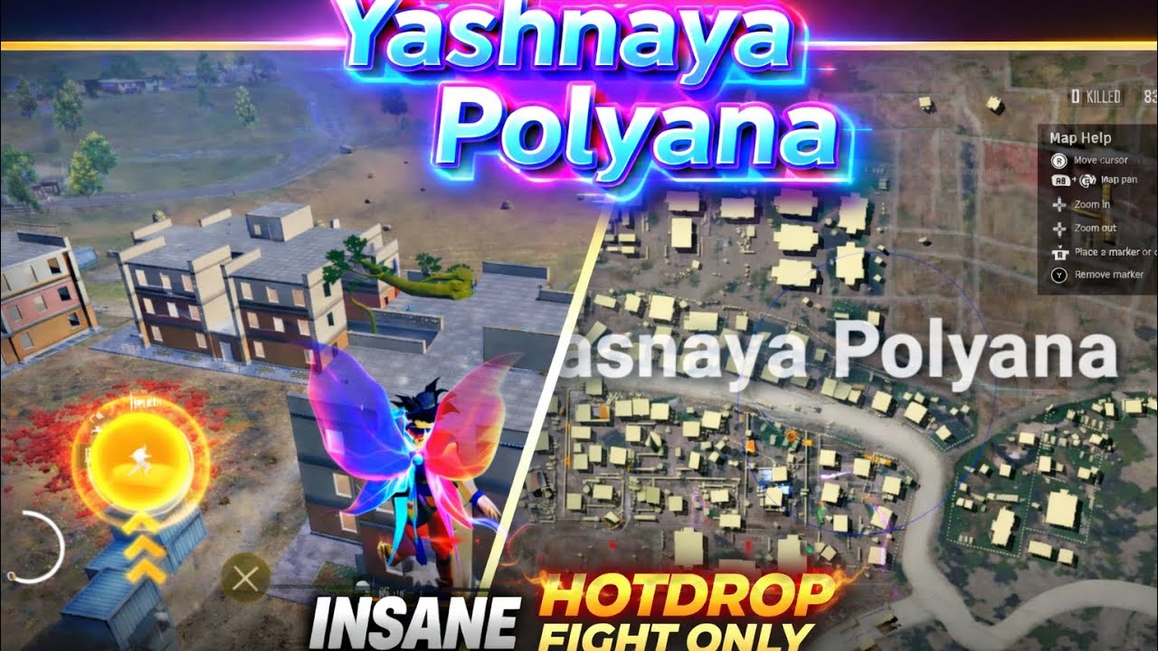 Yasnaya Polyana Hotdrop Fight Only | Insane 1v4 clutch #bgmi #viralvideo #bgmi1v4clutchtips #explore