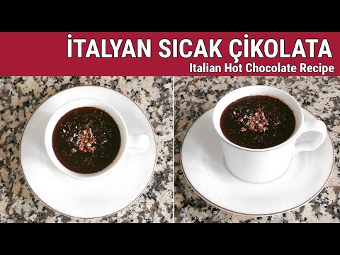 İtalyan Sıcak Çikolata Tarifi ✅ | Italian Hot Chocolate Recipe 💯