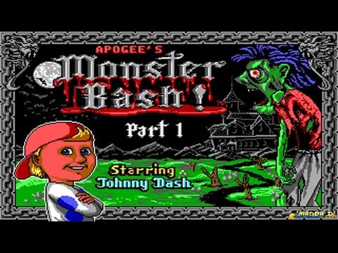 Monster Bash Gameplay Pc Game 1993 Youtube