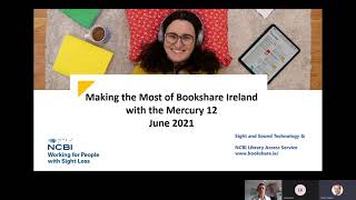 Using Bookshare ireland on the Mercury 12 with NCBI