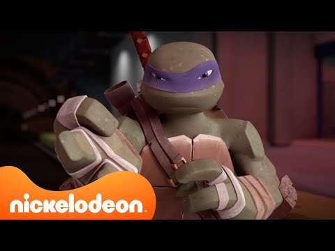 سلاحف النينجا المتحولة المراهقة ليو يحارب كاراي المتحولة مشهد كامل Nickelodeon Arabia
