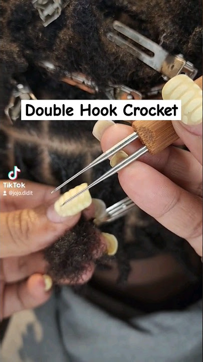 3 STEPS TO PERFECT DREADLOCKS! - 'Using a crochet hook' tutorial 