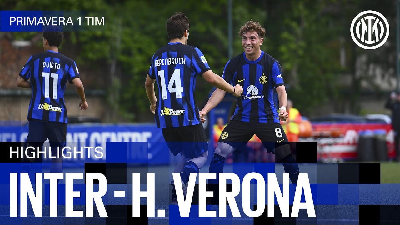 A BREATHTAKING 3-3 DRAW 💪 | INTER 3-3 HELLAS VERONA | U19 HIGHLIGHTS | PRIMAVERA 1 23/24 ⚽⚫🔵